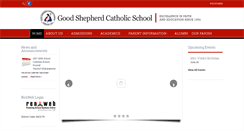 Desktop Screenshot of goodshepherdcatholicschool.org